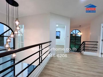 2-storey detached house, 121.1 sq.w., Krisada City Village, Lake and Park, Soi Bang Pla 18, Theparak Road, Old Sukhumvit Road, Bang Phli, Samut Prakan