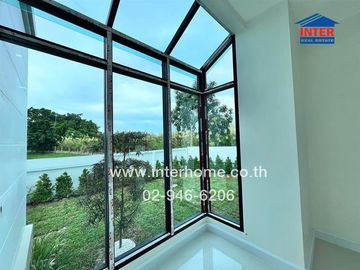 2-storey detached house, 121.1 sq.w., Krisada City Village, Lake and Park, Soi Bang Pla 18, Theparak Road, Old Sukhumvit Road, Bang Phli, Samut Prakan