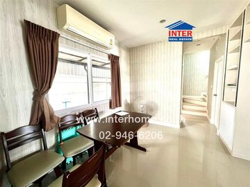 2-storey detached house, 50.8 sq.w., Perfect Park Suvarnabhumi Village 4, Soi Rom Klao 6/1, Rom Klao Road, Ramkhamhaeng Road, Min Buri District, Bangk