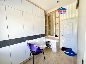 2-storey detached house, 50.8 sq.w., Perfect Park Suvarnabhumi Village 4, Soi Rom Klao 6/1, Rom Klao Road, Ramkhamhaeng Road, Min Buri District, Bangk