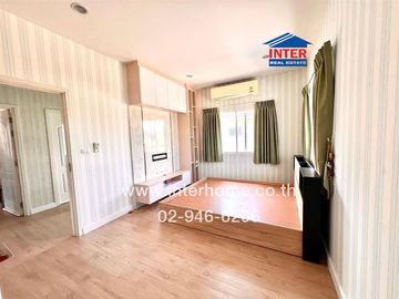 2-storey detached house, 50.8 sq.w., Perfect Park Suvarnabhumi Village 4, Soi Rom Klao 6/1, Rom Klao Road, Ramkhamhaeng Road, Min Buri District, Bangk