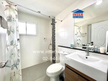 2-storey detached house, 50.8 sq.w., Perfect Park Suvarnabhumi Village 4, Soi Rom Klao 6/1, Rom Klao Road, Ramkhamhaeng Road, Min Buri District, Bangk