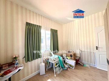 2-storey detached house, 50.8 sq.w., Perfect Park Suvarnabhumi Village 4, Soi Rom Klao 6/1, Rom Klao Road, Ramkhamhaeng Road, Min Buri District, Bangk