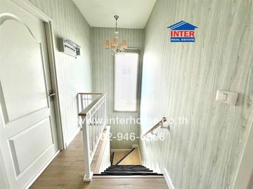 2-storey detached house, 50.8 sq.w., Perfect Park Suvarnabhumi Village 4, Soi Rom Klao 6/1, Rom Klao Road, Ramkhamhaeng Road, Min Buri District, Bangk