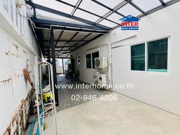 2-storey detached house, 50.8 sq.w., Perfect Park Suvarnabhumi Village 4, Soi Rom Klao 6/1, Rom Klao Road, Ramkhamhaeng Road, Min Buri District, Bangk