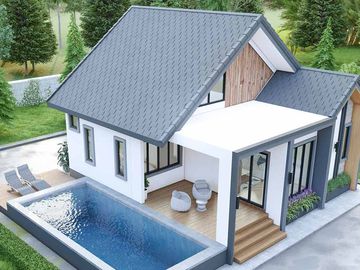 Brand new pool villa with short walking distance to Mae Phim Beach