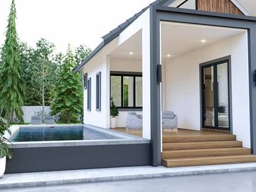 Brand new pool villa with short walking distance to Mae Phim Beach