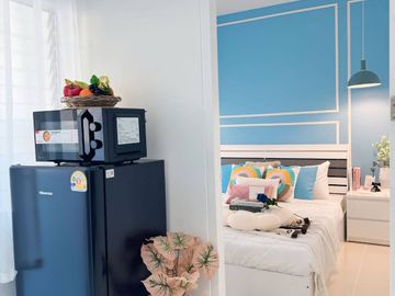 Sale condo Kuan Im Housing Estate, Building2, 4flr,Corner room35m.,2bed,1bath 838KB, furnished, Pa Daet, Mueang Chiang Mai