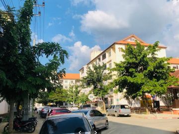 Sale condo Kuan Im Housing Estate, Building2, 4flr,Corner room35m.,2bed,1bath 838KB, furnished, Pa Daet, Mueang Chiang Mai