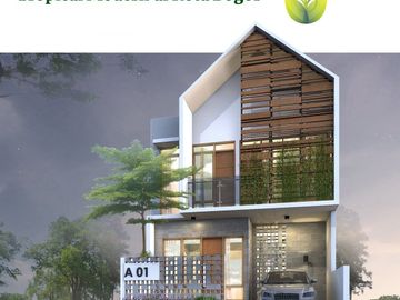 Rumah Rab Fores Cifor, Baru 2 LANTAI, Murah Mewah, Dekat Toll Yasmin di Kota Bogor Barat Jual Dijual