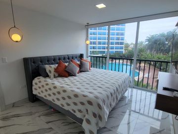 En venta lujoso departamento full amoblado en Torre 3000 Punta Centinela, Ruta del Spondylus, Santa Elena