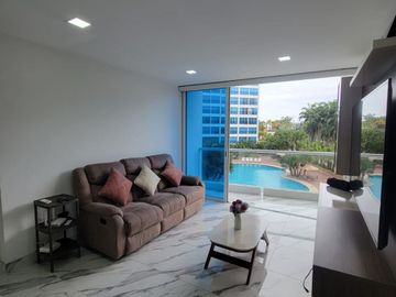 En venta lujoso departamento full amoblado en Torre 3000 Punta Centinela, Ruta del Spondylus, Santa Elena