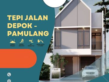 Rumah RSFH Townhouse Pondok Petir, Baru 2 LANTAI Murah, Pontir Bojongsari Depok-Pamulang Jual Dijual