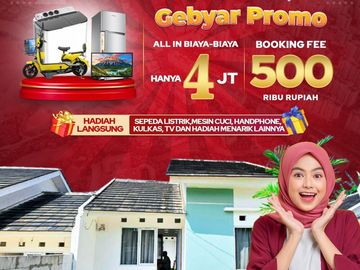 Rumah subsidi kualitas premium  cicalengka bandung Dp murah all in 4,5 juta ready stock luas tanah 66m2