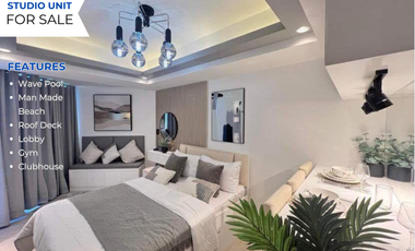 Studio Unit Condominium For Sale In Mykonos Near Clark Pampanga