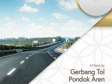 Rumah RBR Bintaro, Dekat Stasiun Toll, Mewah Pondok Aren Tangsel, Kota Tangerang Selatan Jual Dijual