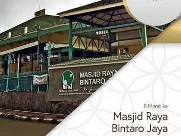 Rumah RBR Bintaro, Dekat Stasiun Toll, Mewah Pondok Aren Tangsel, Kota Tangerang Selatan Jual Dijual