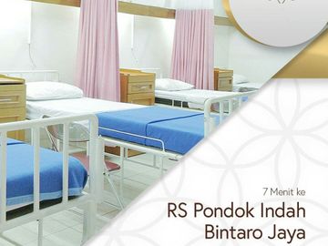 Rumah RBR Bintaro, Dekat Stasiun Toll, Mewah Pondok Aren Tangsel, Kota Tangerang Selatan Jual Dijual