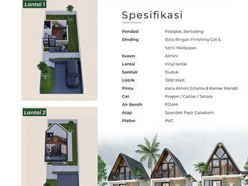 Investasi Villa Cabin di Trawas Mojokerto - Panoramic Cottage Trawas