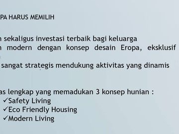 Rumah RTC Cibubur-Jatiranggon, Baru 2 LANTAI Mewah Harga Murah, Jatisampurna Kota Bekasi Jual Dijual