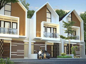 Rumah Townhouse Mekarsari Cimanggis MPS, Baru 2 LANTAI, Mewah Harga Murah di Kota Depok, Jual Dijual