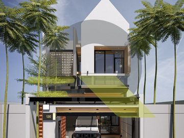 Rumah SJ Cibaligo Cihanjuang, Baru 2 LANTAI Murah Dekat Kota Cimahi Utara, Bandung Barat Jual Dijual