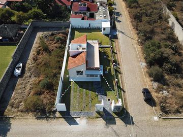 Residencia de campo, esquina de 1 planta