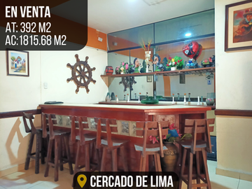 HOTEL EN VENTA CON UBICACIÓN ESTRATÉGICA: ¡IDEAL PARA NEGOCIOS O ALMACÉN! - CERCADO DE LIMA