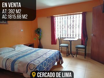 HOTEL EN VENTA CON UBICACIÓN ESTRATÉGICA: ¡IDEAL PARA NEGOCIOS O ALMACÉN! - CERCADO DE LIMA