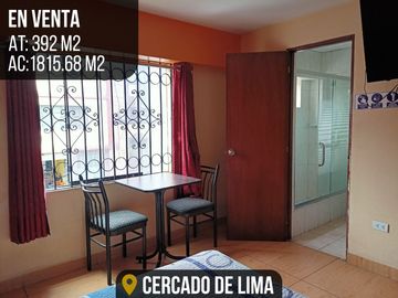 HOTEL EN VENTA CON UBICACIÓN ESTRATÉGICA: ¡IDEAL PARA NEGOCIOS O ALMACÉN! - CERCADO DE LIMA