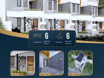 JUAL Kosan IPB (6 KAMAR) Dekat (KAMPUS IPB) Kost Baru, FULL FURNISHED, Bogor Barat, (CANDRA) DIJUAL