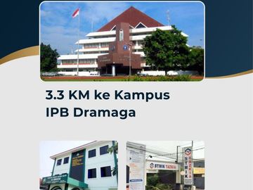 JUAL Kosan IPB (6 KAMAR) Dekat (KAMPUS IPB) Kost Baru, FULL FURNISHED, Bogor Barat, (CANDRA) DIJUAL