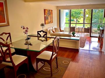 DEPARTAMENTO AMOBLADO EN ALQUILER CON UNA VISTA INCREIBLE AL GOLF DE SAN ISIDRO