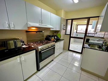 DEPARTAMENTO AMOBLADO EN ALQUILER CON UNA VISTA INCREIBLE AL GOLF DE SAN ISIDRO