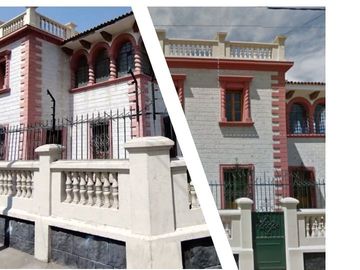 VENDO PRECIOSA CASA EN ESQUINA, TODA EN SILLAR, EXCELENTE UBICACIÓN EN LA CIUDAD DE AREQUIPA