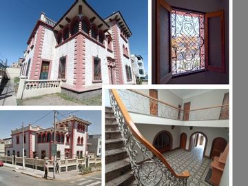 VENDO PRECIOSA CASA EN ESQUINA, TODA EN SILLAR, EXCELENTE UBICACIÓN EN LA CIUDAD DE AREQUIPA