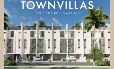 Spacious 3 – Storey Town Villa For Sale In San Fernando, Pampanga