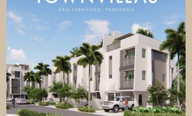 Spacious 3 – Storey Town Villa For Sale In San Fernando, Pampanga