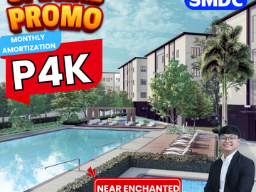 P4300 DP CONDO NEAR ENCHANTED KINGDOM - CALM RESIDENCES