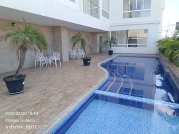 VENDO DEPARTAMENTO EN EDIFICIO  CAMBORIU SUITES ,SALINAS, SANTA ELENA