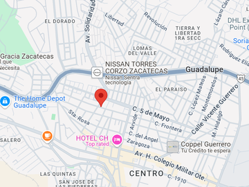 VENTA DE CASA EN COL CENTRO GUADALUPE ZACATECAS