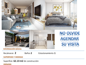 Departamento nuevo en venta, Centro Historico, Ciudad de México