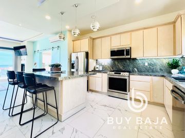 Modern style home with an elevator and stunning ocean view in Playas de Rosarito