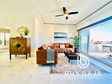 Modern style home with an elevator and stunning ocean view in Playas de Rosarito