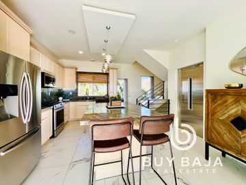 Modern style home with an elevator and stunning ocean view in Playas de Rosarito