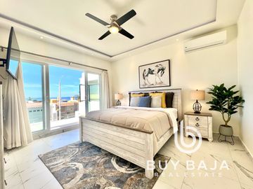 Modern style home with an elevator and stunning ocean view in Playas de Rosarito