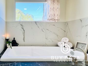 Modern style home with an elevator and stunning ocean view in Playas de Rosarito