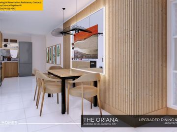 Up For Grabs: Own Unit 805A Studio at THE ORIANA – Facing Katipunan Avenue, Only 20K Down! Ideal For AIRBnB – Perfect For Passive Income!