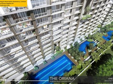 Up For Grabs: Own Unit 805A Studio at THE ORIANA – Facing Katipunan Avenue, Only 20K Down! Ideal For AIRBnB – Perfect For Passive Income!