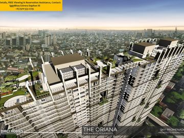 Up For Grabs: Own Unit 805A Studio at THE ORIANA – Facing Katipunan Avenue, Only 20K Down! Ideal For AIRBnB – Perfect For Passive Income!